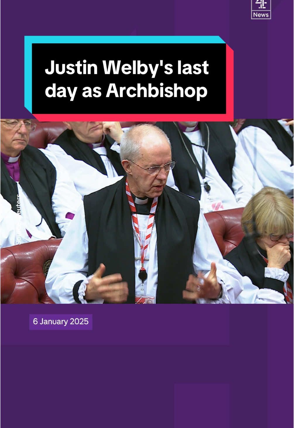 Justin Welby's tenure as Archbishop of Canterbury comes to an end today. He stepped down after reporting from Channel 4 News uncovered the extent of sexual abuse by John Smyth and Welby's initial lack of action. #JustinWelby #Religion #ChurchofEngland #Channel4News