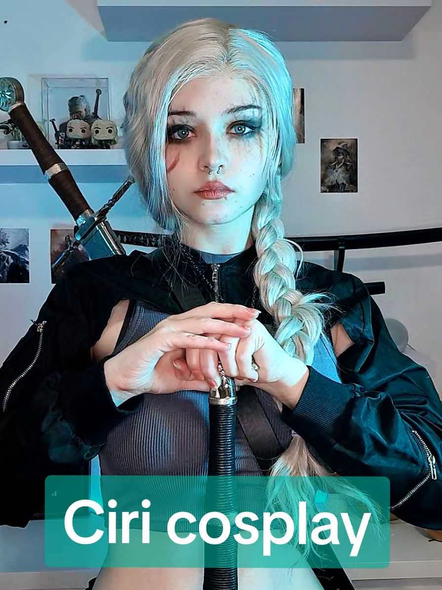 ⚔️ I am so in love with ciris design for the witcher 4 and am currently working on her new cosplay^^ who has more titles ciri or daenerys? #thewitcher #thewitcher4 #witchercosplay #cosplay #ciri #ciricosplay #thewitchercosplay 