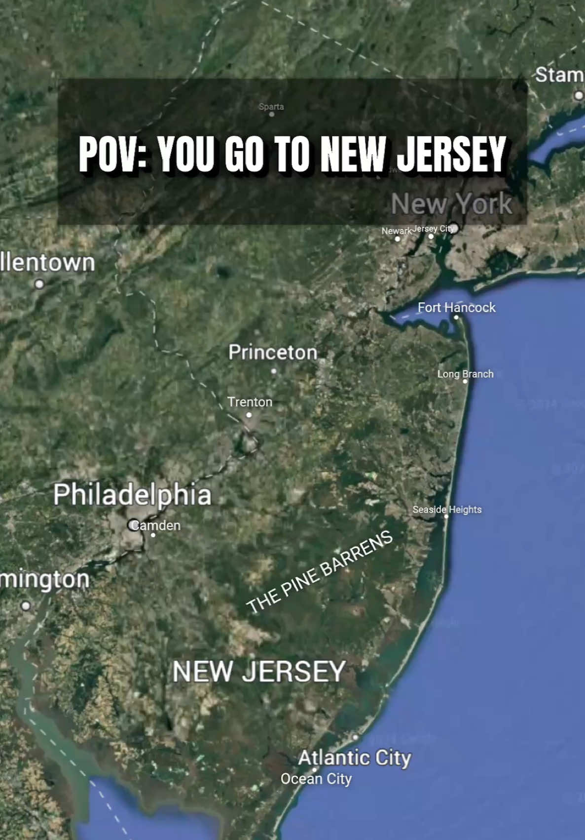 POV: You go to New Jersey #newjersey #nj #usa #america #travel 