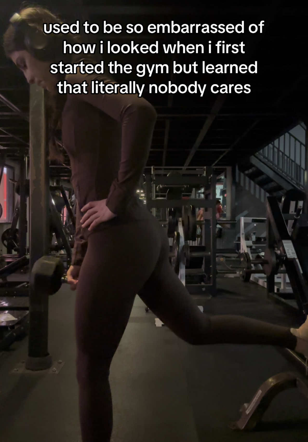 just do you cause nobody cares #gym #GymTok 