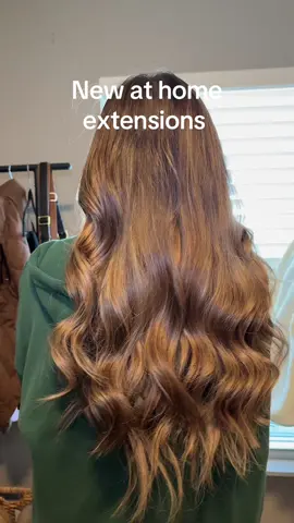 At home hair extensions. I got the 20inch and color 4/27/4. @googoohair_store @googoohair_fashion   #googoohair #clipinhairextensions#hairloss#hairextensions 