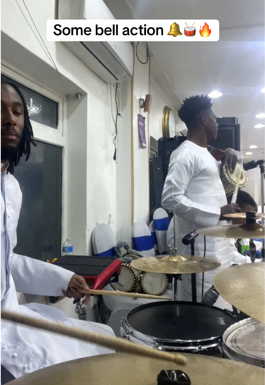 Some bell action for yaaaa 🙂‍↕️ #fyp #foryou #viral #omokekere #drums #drummer #talkingdrum #yorubatiktok #nigeriatiktok🇳🇬 #fypシ゚ 