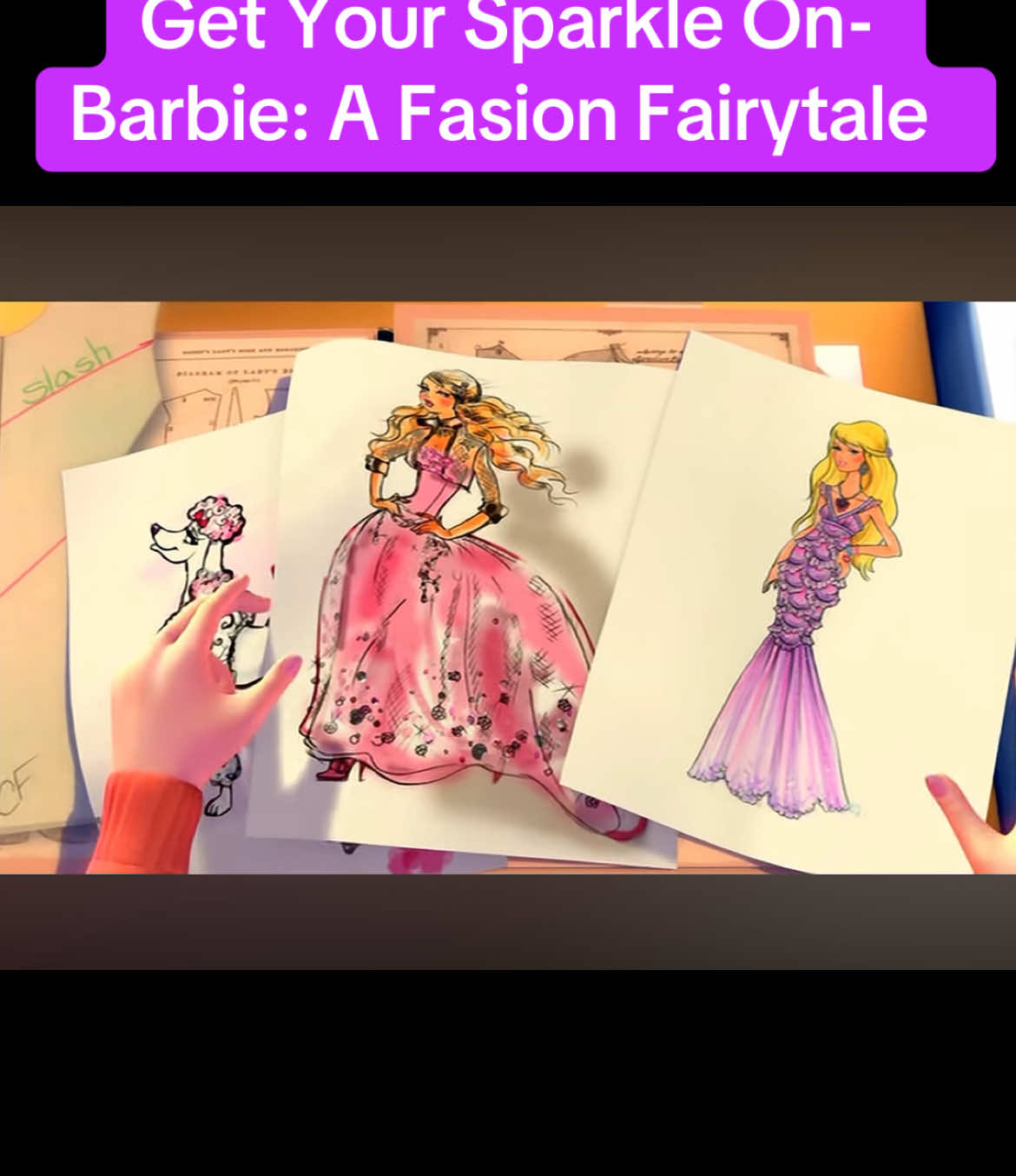 Get Your Sparkle On- Barbie: A Fashion Fairytale. #fyp #barbie #barbieprincess #viralvideo #viraltiktok #teamwork #friendship #sunshine #fairy #paris 