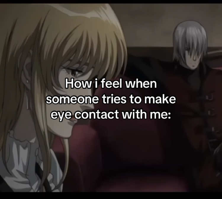 #anime #eyecontact 