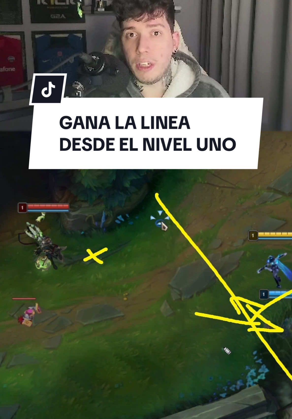 Te enseño a ganar la línea nada más ha empezado. Si tienes alguna duda, cuéntamelo en los comentarios 🤓 #leaguetok #leagueoflegends #parati #fyp #attila #adc #sup #botlane #challenger 