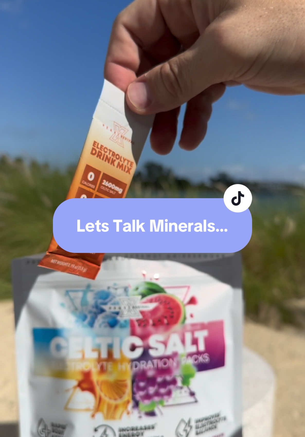 Let’s talk minerals Celtic salt is packed with over 80 trace minerals, giving your body exactly what it needs for proper hydration. #celticsalt #electrolytes #nosugar #hydration #lmnt #TikTokShop #sodium 