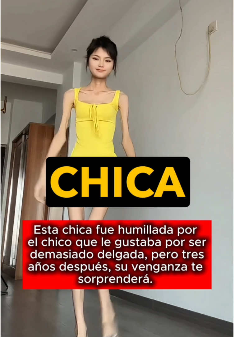 Esta chica fue humillada por el chico que le gustaba por ser demasiado delgada, pero tres años después, su venganza te sorprenderá. #usa #us #LearnOnTikTok #truestory