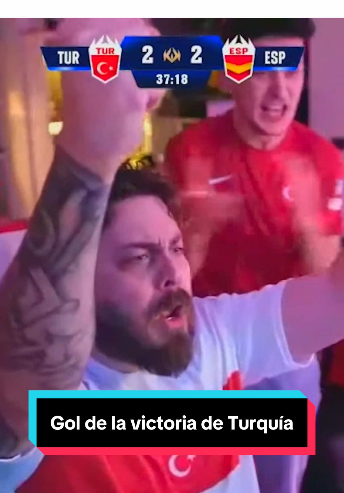 🇹🇷 El gol de la victoria de Turquía. #KingsWorldCupNations 