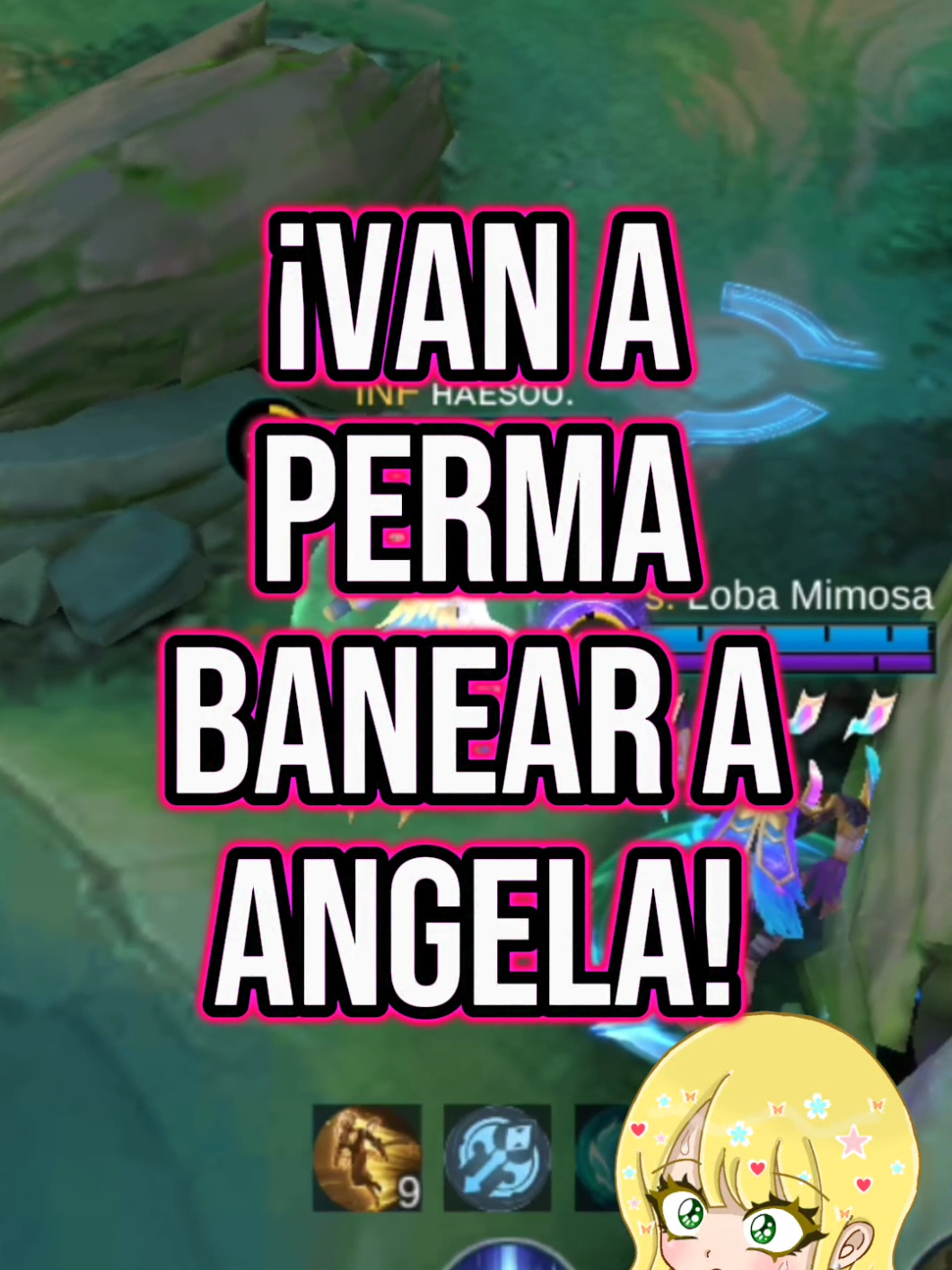 ¡VAN A PERMA BANEAR A ÁNGELA! #MLBB #mobilelegends #MLBBLATAM #ANGELA 