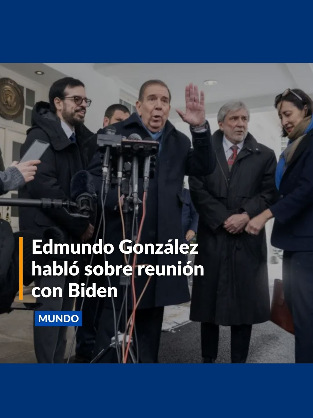 A pocos días de la posesión en Venezuela, el líder opositor Edmundo González se reunió con el presidente de Estados Unidos, Joe Biden. González le hizo un llamado a las fuerzas militares de su país. Más en noticiascaracol.com