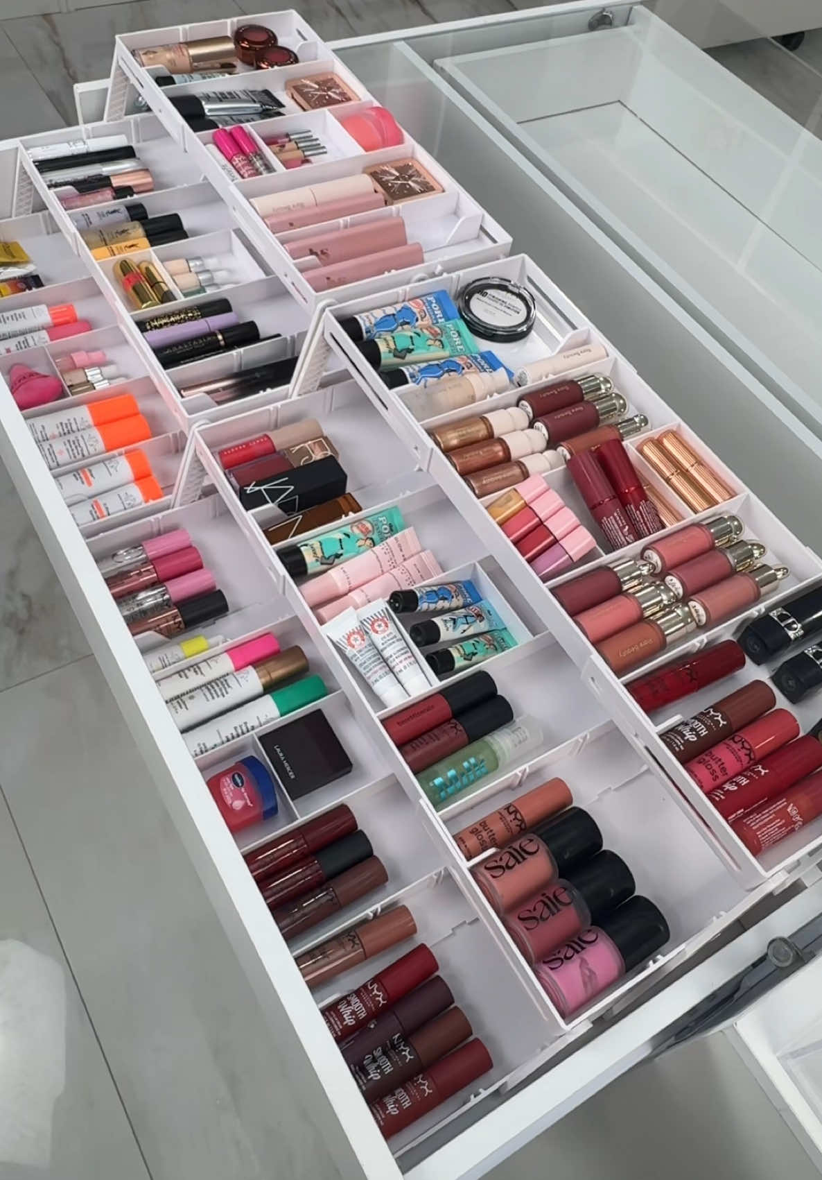 Let’s organize mini makeup 🎀 #mini #makeup