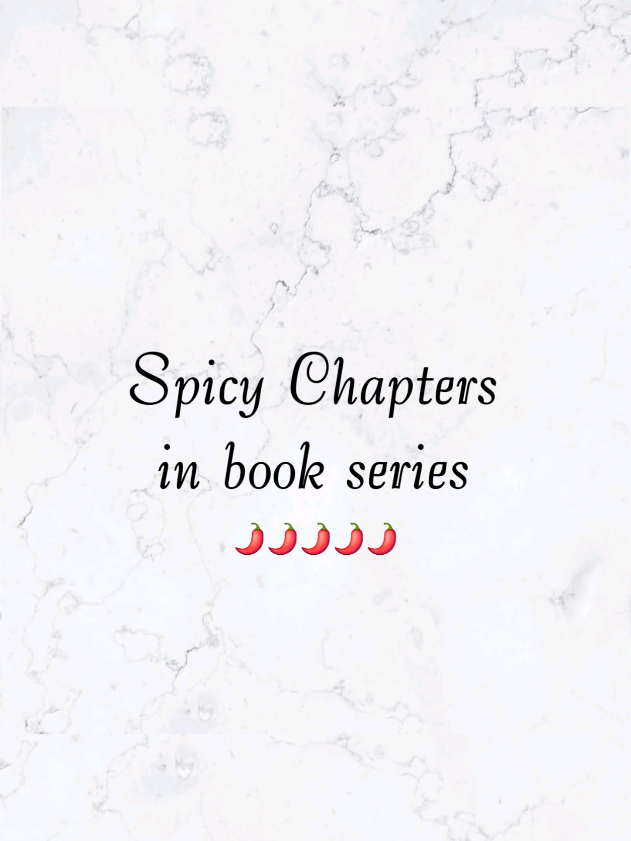 🌶🔥 ~ SPICY CHAPTERS ~ 🔥🌶 . What is your favorite series you've read? . TWISTED @authoranahuang ( TWISTED LOVE, TWISTED GAMES, TWISTED HATE, TWISTED LIES) . MAPLE HILLS @hannahgraceauthor (ICEBREAKER, WILDFIRE, DAYDREAM) . CHESTNUT SPRINGS @authorelsiesilver (FLAWLESS, HEARTLESS, POWERLESS, RECKLESS, HOPELESS) . KNOCKEMOUT @scorelucy (THINGS WE NEVER GOT OVER, THINGS WE HIDE FROM THE LIGHT, THINGS WE LEFT BEHIND) . OFF THE ICE @authorbalkhabra (COLLIDE, SPIRAL) . DREAM HARBOR @lauriegilmore_author (THE PUMPKIN SPICE CAFE, THE CINNAMON BUN BOOK STORE, THE CHRISTMAS TREE FARM) . PLAYING FOR KEEPS @beckamack.author (CONSIDER ME, PLAY WITH ME, UNRAVEL ME, FALL WITH ME) . WILDFLOWER @Amelie Rhys | Author  (ALIVE AT NIGHT,  AWAKE AT DAWN, ATTACHED AT HEART) . OFF-CAMPUS @ellekennedy33 (THE DEAL, THE MISTAKE, THE SCORE, THE GOAL, THE LEGACY) . KINGS OF SIN @authoranahuang (KING OF WRATH, KING OF PRIDE, KING OF GREED, KING OF SLOTH) . ROSE HILL @authorelsiesilver (WILD LOVE, WILD EYES) . A COURT OF THORNS AND ROSES @sarahjmaas (A COURT OF THORNS AND ROSES, A COURT OF MIST AND FURY, A COURT OF WINGS AND RUIN, A COURT OF FROST AND STARLIGHT, A COURT OF SILVER FLAMES) . LEGACY OF GODS @author_rina (GOD OF MALICE, GOD OF PAIN, GOD OF WRATH, GOD OF RUIN, GOD OF FURY, GOD OF WAR) . STAND-ALONES @authortarahdewitt ( SAVOR IT, THE CO-OP, LEFT OF FOREVER) . SEASONS OF LOVE @el.deliza_author (IT HAPPEND ONE FALL, IT HAPPENED ONE WINTER) . EMPYREAN @rebeccayarros (FOURTH WING, IRON FLAME) . STAND-ALONES @alihazelwood (THE LOVE HYPOTHESIS, LOVE ON THE BRAIN, LOVE THEORETICALLY, NOT IN LOVE) . VANCOUVER STORM @stephaniearcherauthor (BEHIND THE NET, THE FAKE OUT, THE WINGMAN) . BOSTON REVS THREE OUTS @jennibarabooks (THE FALL OUT, THE FAKE OUT, THE FOUL OUT, FINDING OUT) . . . . . . . . . #bookstagram #books #booklover #book #bookworm #bookstagrammer #reading #bookish #bookaddict #booknerd #bibliophile #instabook #booksofinstagram #readersofinstagram #b #read #bookaholic #booksbooksbooks #bookphotography #bookshelf #booklove #Love #bookreview #bookcommunity #bookblogger #BookTok #bookrecommendations 