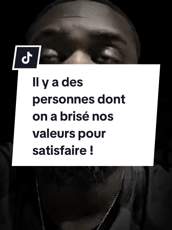 Il y a des personnes dont on a brisé nos valeurs et nos principes pour les satisfaire ! #zahirmotiv #motivation #mindset #respect 