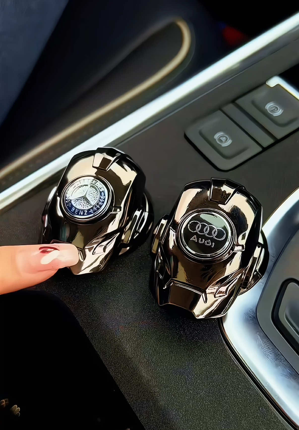 I like this one-button start device; it makes the car look more refined.#Car supplies#Car #One-click start sticker#汽车装饰decoration#汽车安装installation