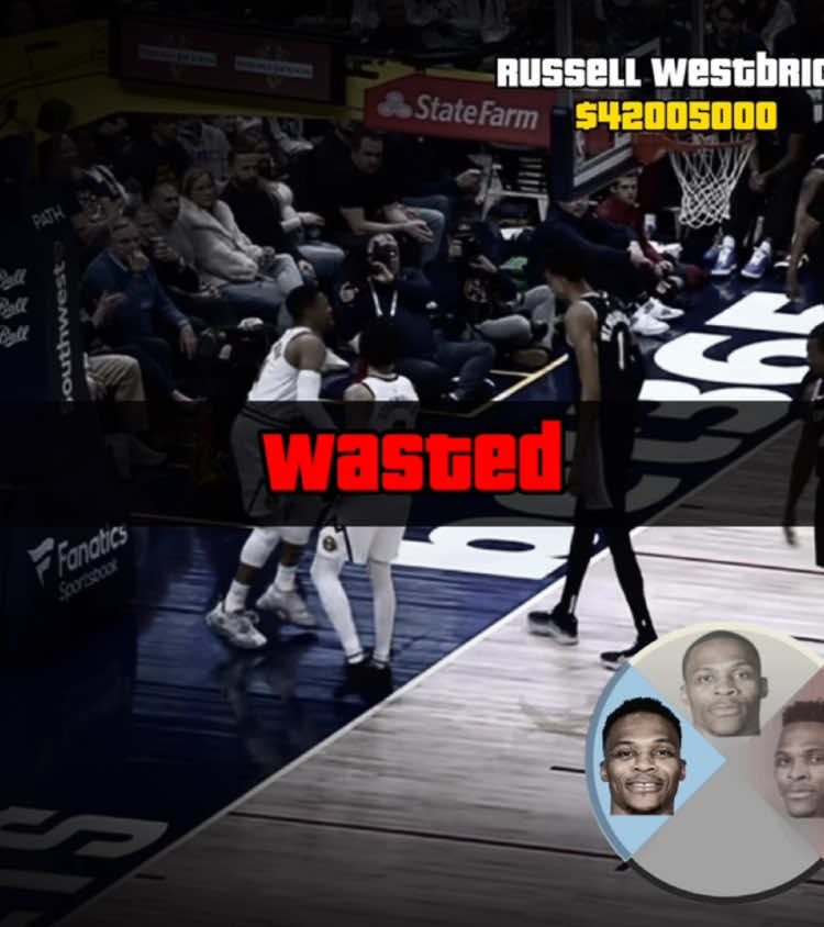 THE Russel Westbrook edit #russellwestbrook #gta #NBA #viral #fyp #foryou 