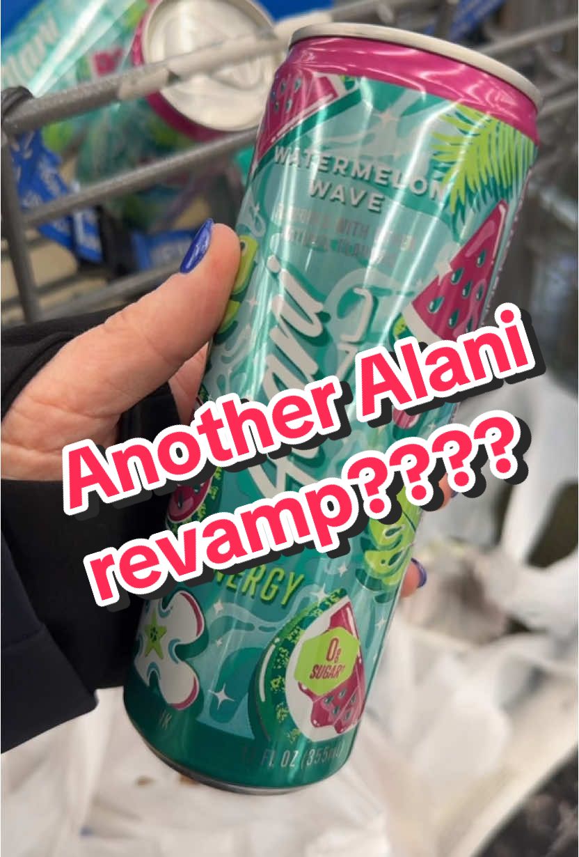 Hey @Alani Nutrition did we get a revamp on the Watermelon Wave??? Curious minds, want to know lol #alaninu #energydrink #walmartfind 