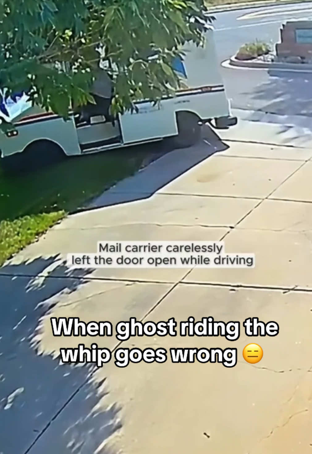 Just trying to deliver the mail, but when ghost riding goes wrong, it turns into a wild ride! 🚚💨 #MailManAdventures #GhostRidingFails #DeliveryDrama #TupacVibes #OopsMoment #ChasingChaos #LifeInTheFastLane #MailManLife #WreckedAndWreckless