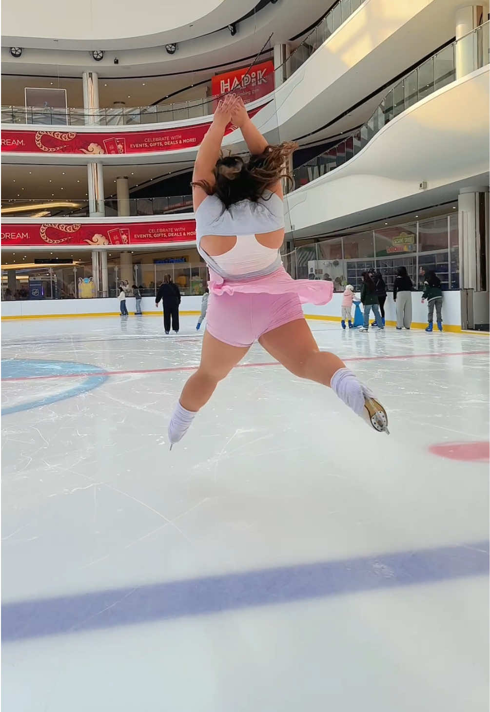 birthday week🥳 🎥 @Sophia Lazuli  #figureskating #figureskatingtiktok #IceSkating #iceskatingtiktok #plussizefigureskater #figureskatingtiktoks #iceskater #figureskater #adultfigureskater #adultsskatetoo #americandreammall #americandream #popflex #rink 