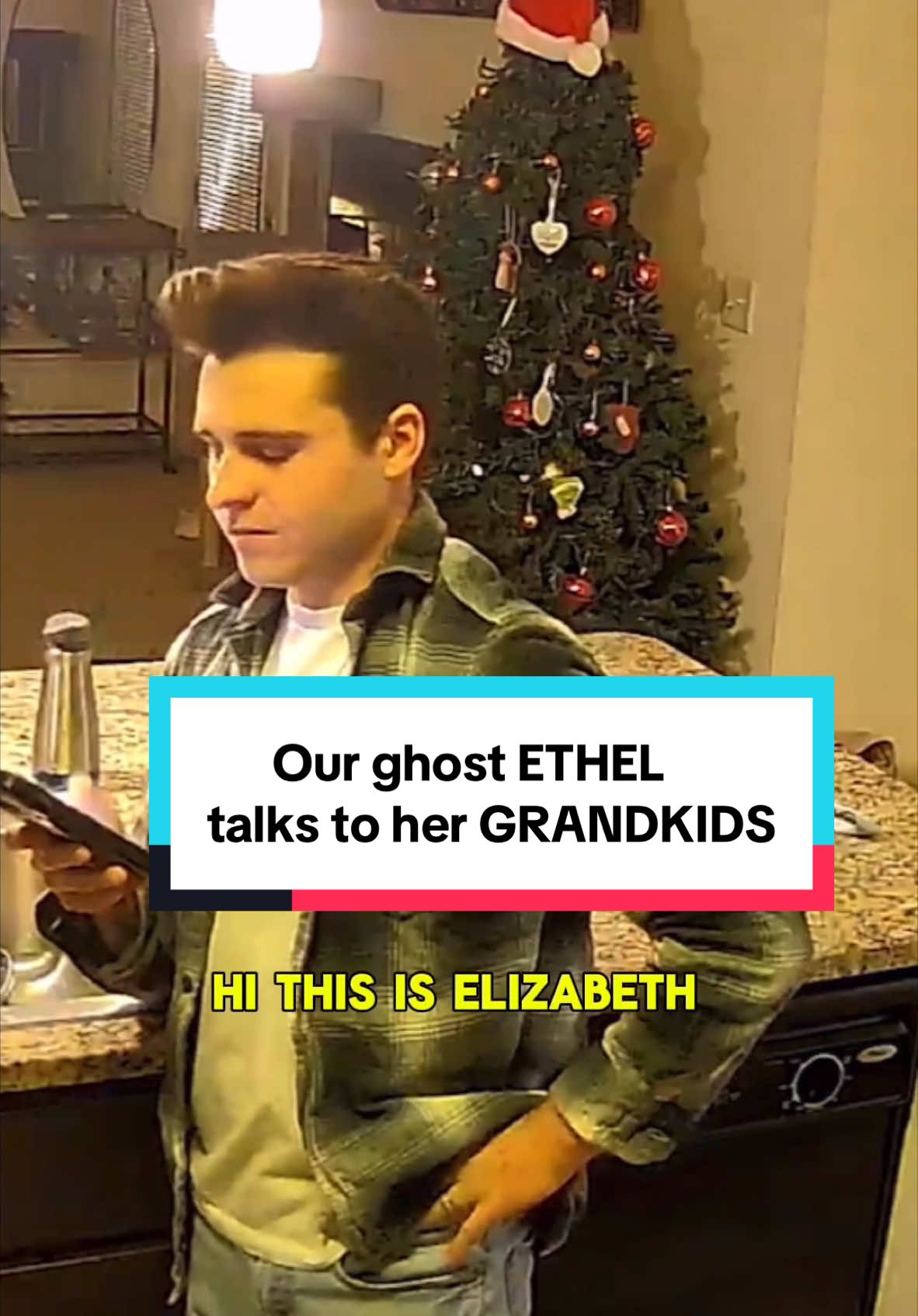 Our ghost #ethel was so happy 🥹 #homecamera 