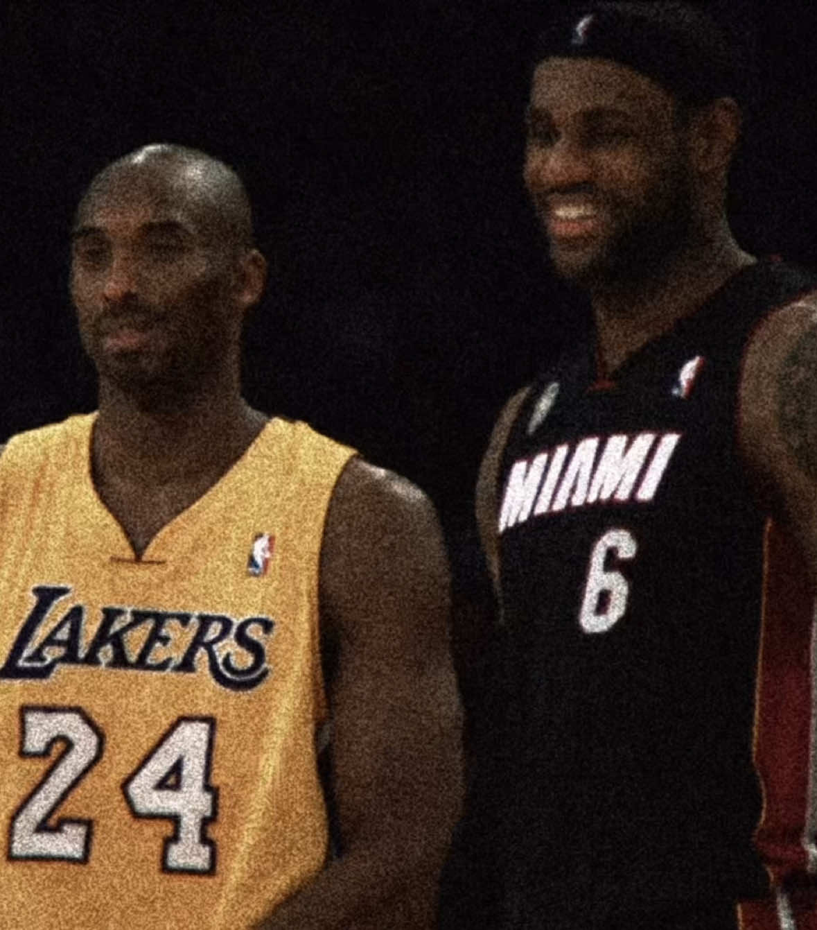 kobe and bron.  