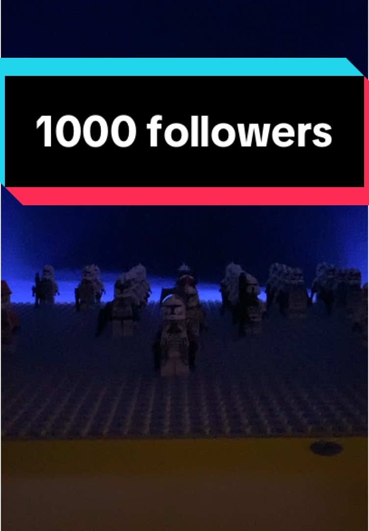 Thank you guy so much for this I have been doing Lego TikTok for 4 years now on many different accounts that died I have always been bad about uploading even now but I have finally come back to Legotok to make new videos and I never would have thought I would ever got 1000 followers @Clonebrosproductions #lego #legostarwars #legos #legotok #legotiktok #starwars #clonearmy #minifigure #minifigures #1000 