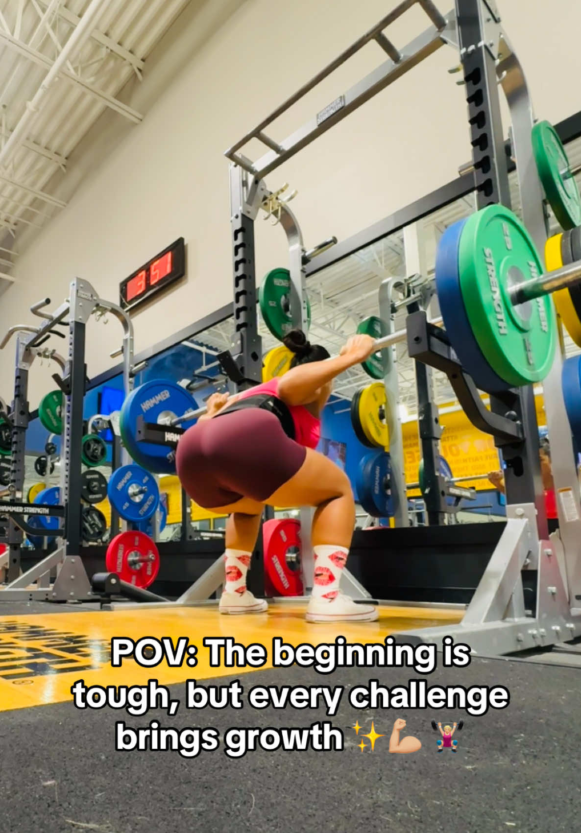 The beginning of a fitness journey is always the hardest, but every step forward is a step toward becoming a stronger version of yourself. Keep pushing, you’ve got this! 💪 #fitnessmotivation #fitnessjourney #fitnessmom #womenwholift #fitmom #strongmom #GymTok #gymmom 