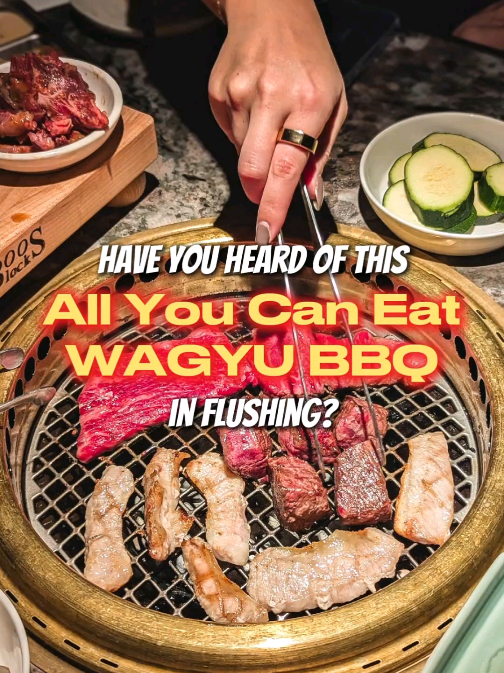 AYCE Wagyu BBQ for $69??? Technically, its $69 for the AYCE American wagyu and $160 for the AYCE Japanese wagyu. So much meat variations like the many different cuts of wagyu, pork options like pork jowl, lamb chops, and seafood like scallops. Several appetizers like the omakase, chawanmushi, takoyaki, etc. Is Wagyu Place in Flushing worth it? Absolutely worth it for all the food you get and the price point. I would even try the AYCE Japanese Wagyu next time. Great food, atmosphere, and experience! 📍: Wagyu Place 📍: 135-29 37th Ave #2FL , Flushing, NY 11354 Follow me here or on IG at @2chenzeats and share for more. #teampixel #nyceats #omakase #ayce #allyoucaneat #wagyu #japanesebbq #yakiniku #japanesefood #japaneseeats #flushingnyc #flushing