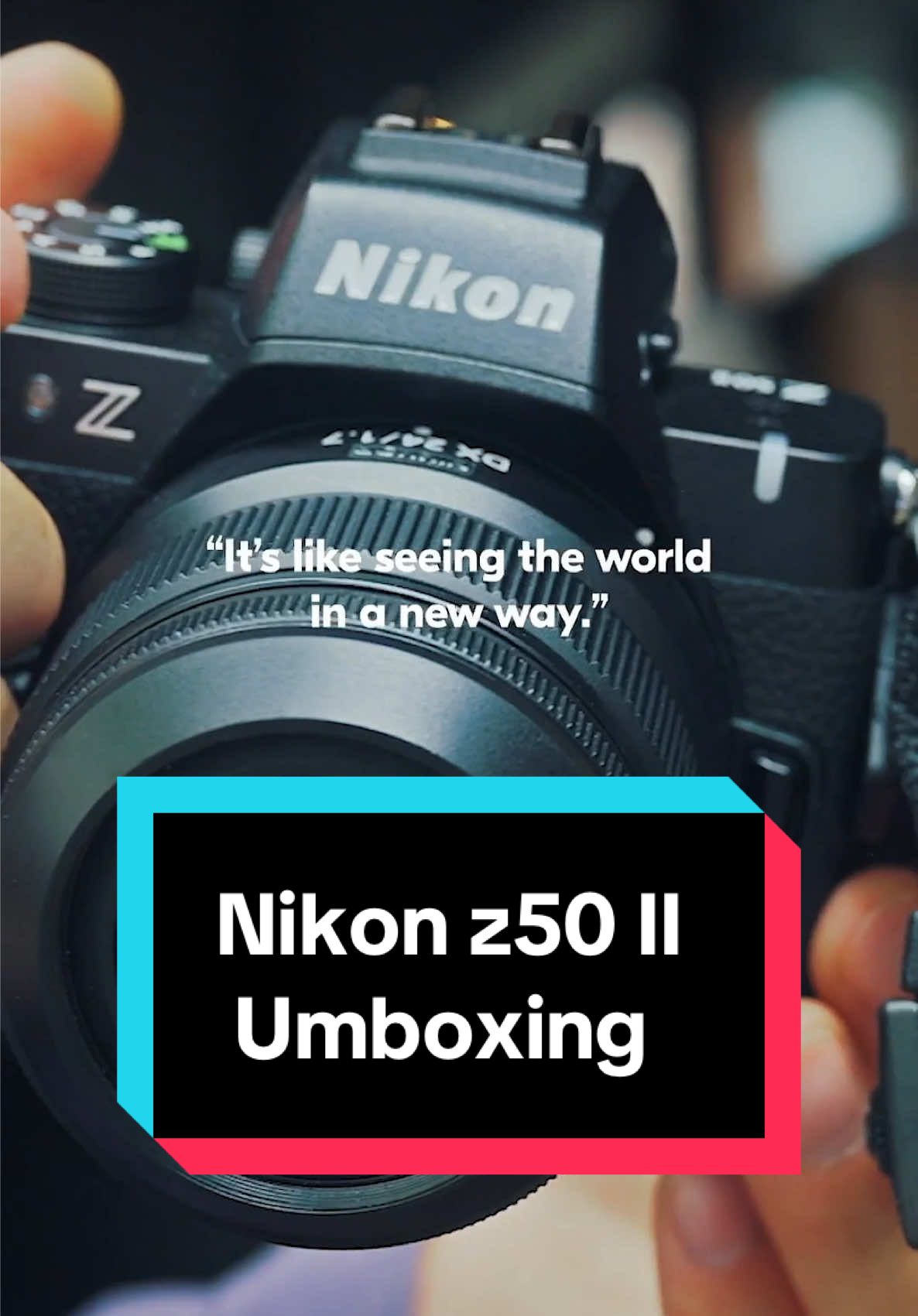 Nikon z50 II Umboxing #nikon #nikoncreators #umboxing #filmmaker #videography #video #photography #Vlog #camera