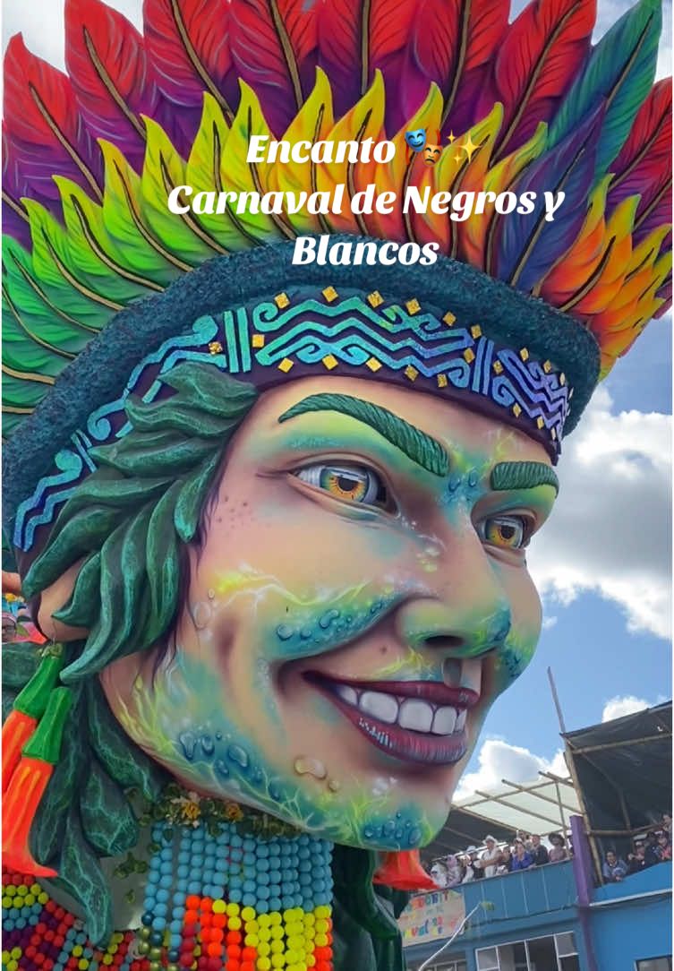 ENCANTO 🎭✨ Carnaval de negros y blancos - PASTO #carnavaldenegrosyblancos #carnavaldenegrosyblancos2025 #pasto #nariño #parati #fyp #quevivapastocarajo #carrozas2025 #encanto #fpyシ #carnavales2025 #vivapastocarajo #fpyシ 