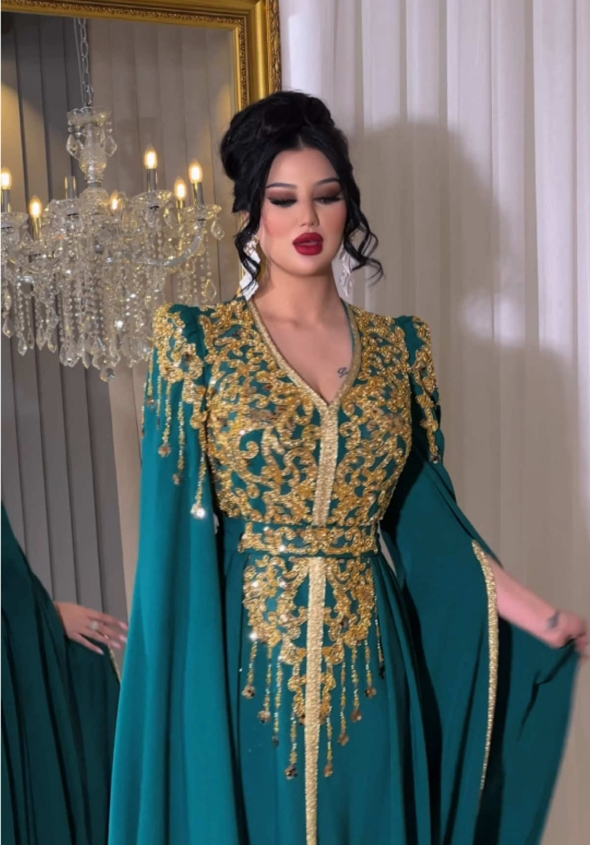 #ghazalfashionn #فساتين #سوريا #trend #iraq #قفطان #maroc 