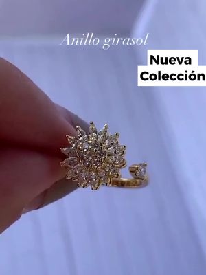 Contacto: +593 983095393 ANILLO Y COLLAR GIRASOL NUEVA COLECCIÓN