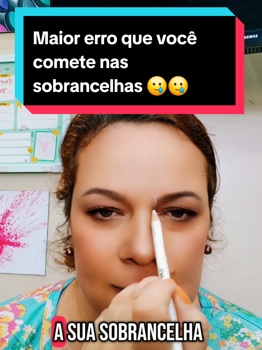 Será que você está cometendo esse erro nas suas sobrancelhas? #sobrancelhas #errosobrancelha #retirarpelossobrancelhas #fypp