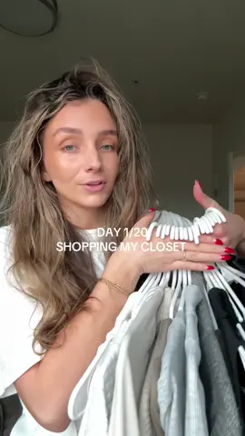 day 1/20 shopping my closet 