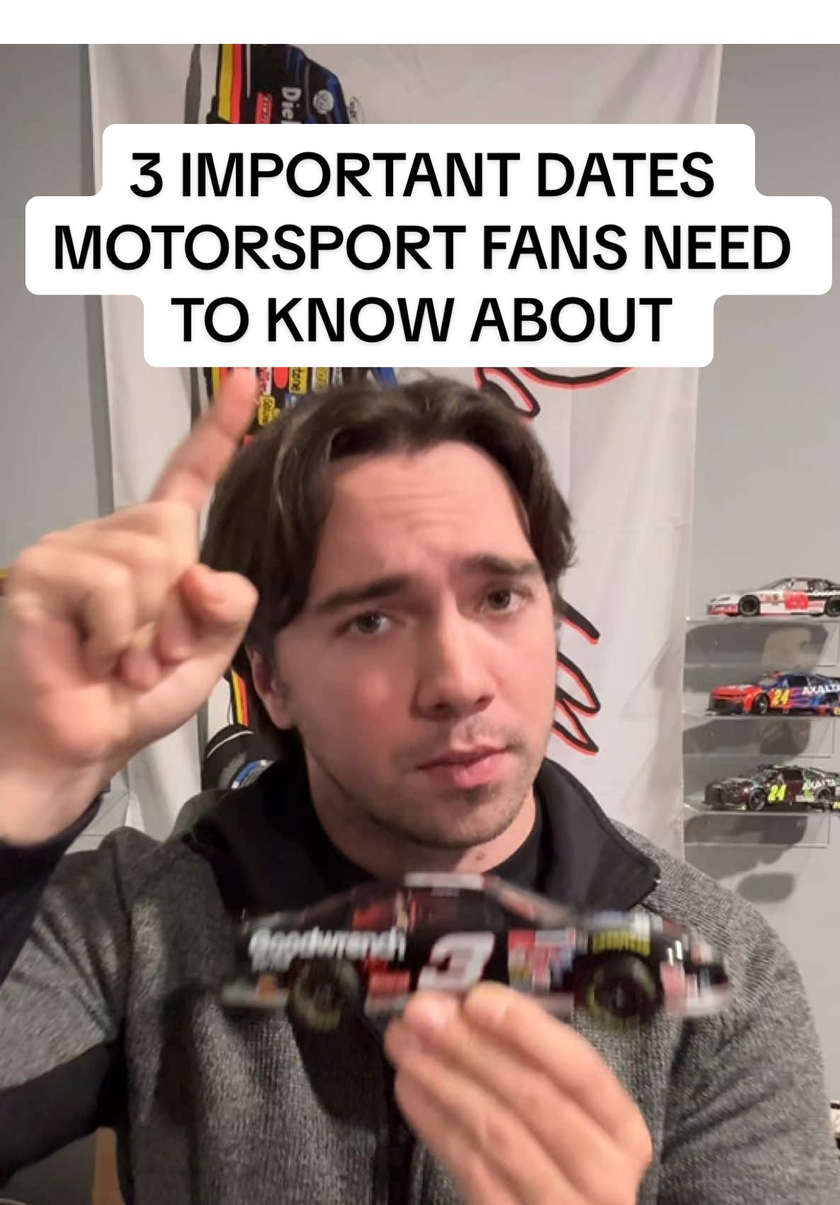 There’s so many more dates and racing events where that come from! 👇 Some I’m stoked for are the Road Before the 24 next week and the Rolex 24 Hours of Daytona on January 25th! More details about those coming later this week! #nascar #f1 #motorsports #indycar #motorsports 