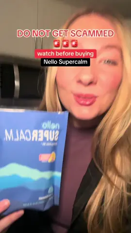 DONT GET SCAMMED!!! #nellosupercalm #nellodrink #nello #StressRelief #cortisol #highcortisol #magnesium #vitamind3 