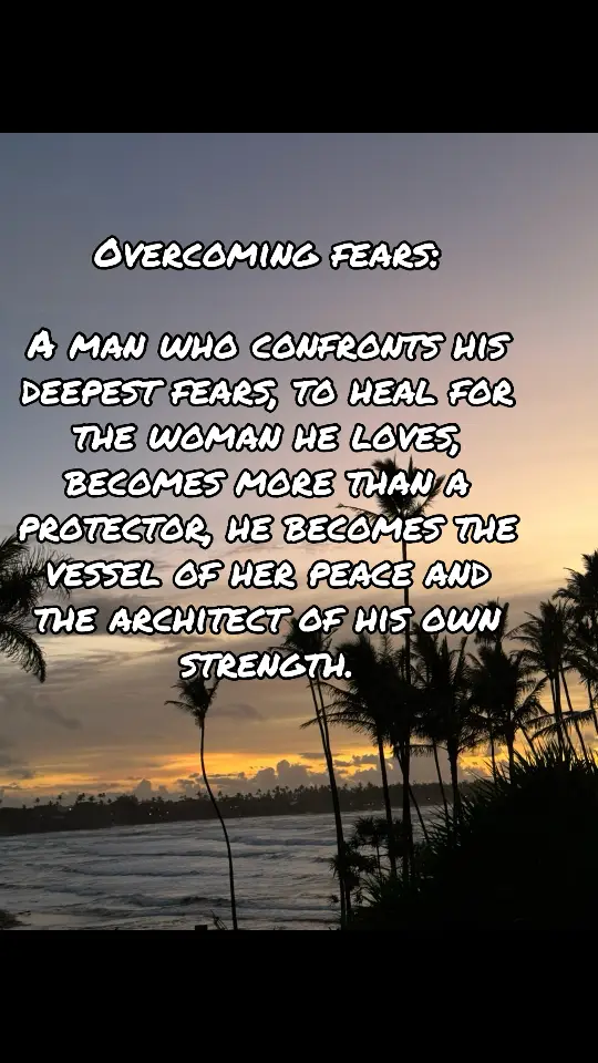 A man who heals is a man who is providing safety for the woman he loves. #thedaddyuniversity #mypersonpeptalk #unquietwoman #overcoming #woman #man #fyp #foryoupage #foryou #fears