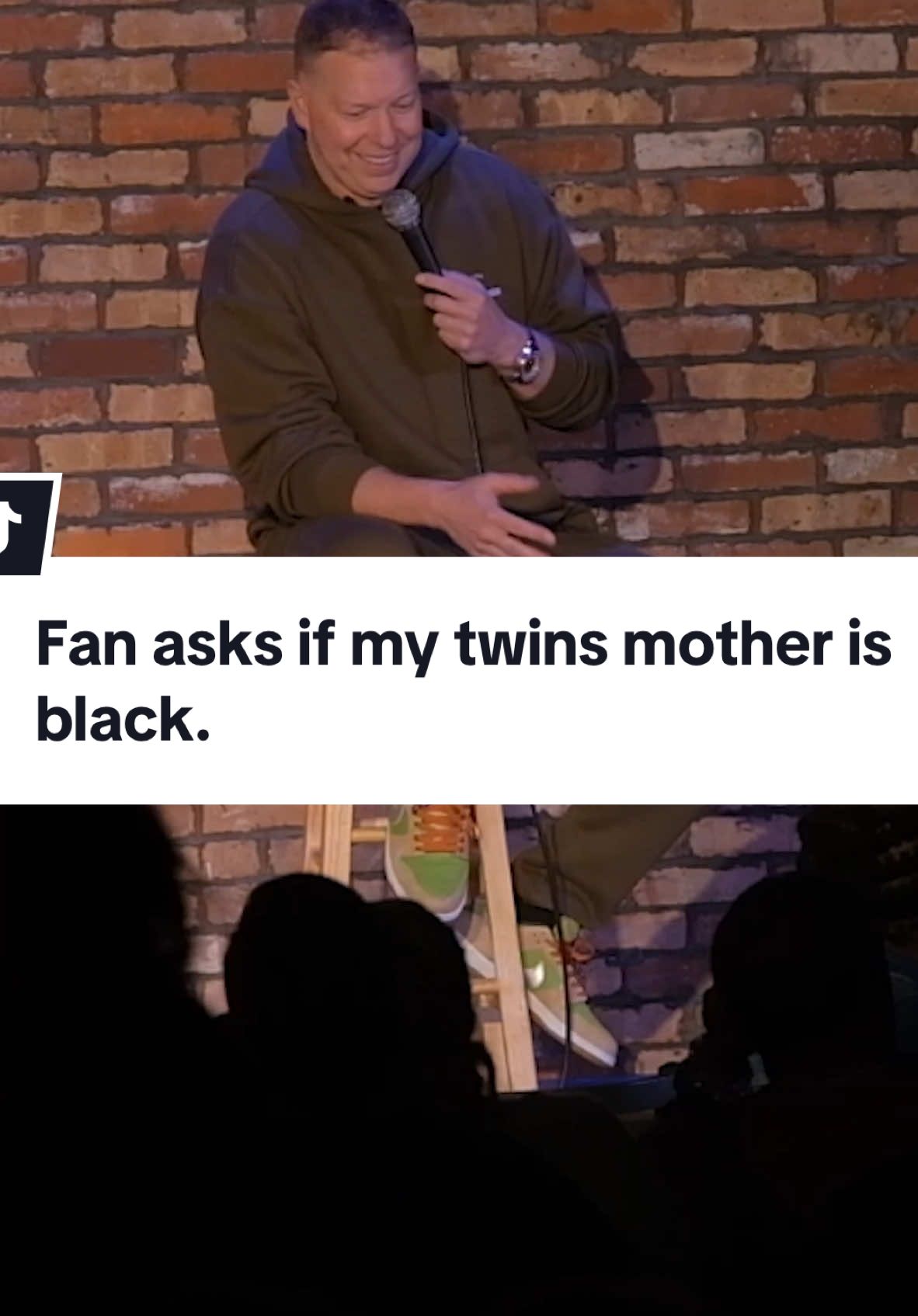 A fan asked if my twins mother is black. That was a dumb question. #GaryOwen #BabyMama #StandUp