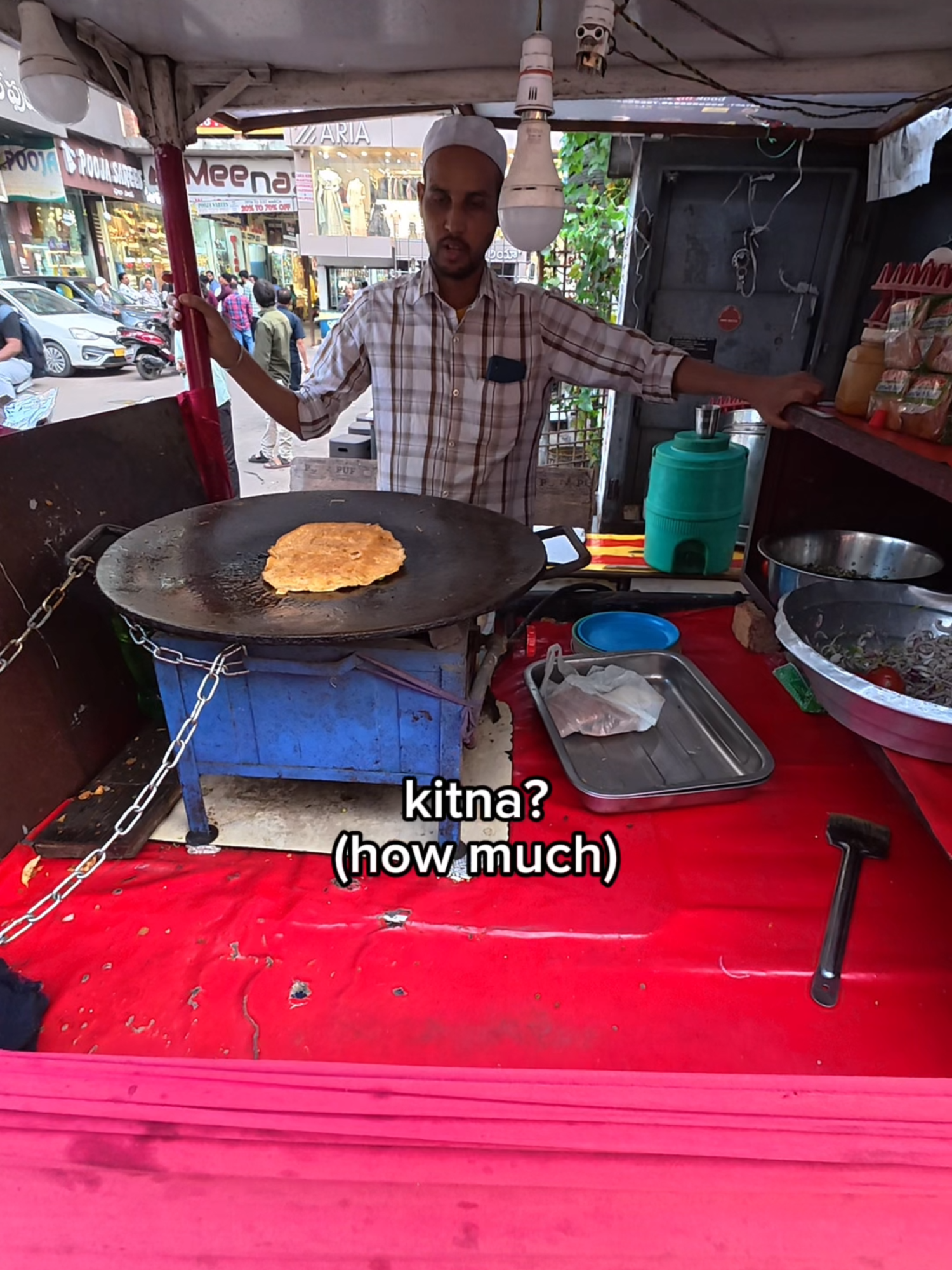 $0.70 snack in India 🇮🇳  #hughabroad