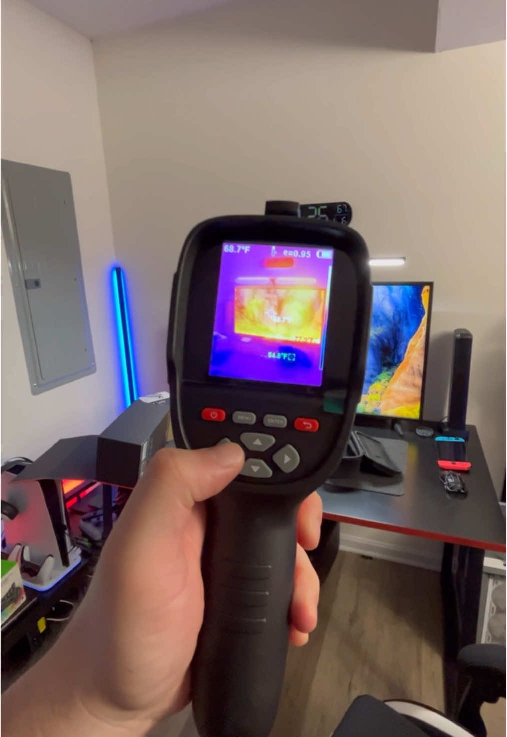 Handheld thermal camera from KAIWEETS KTI-W01