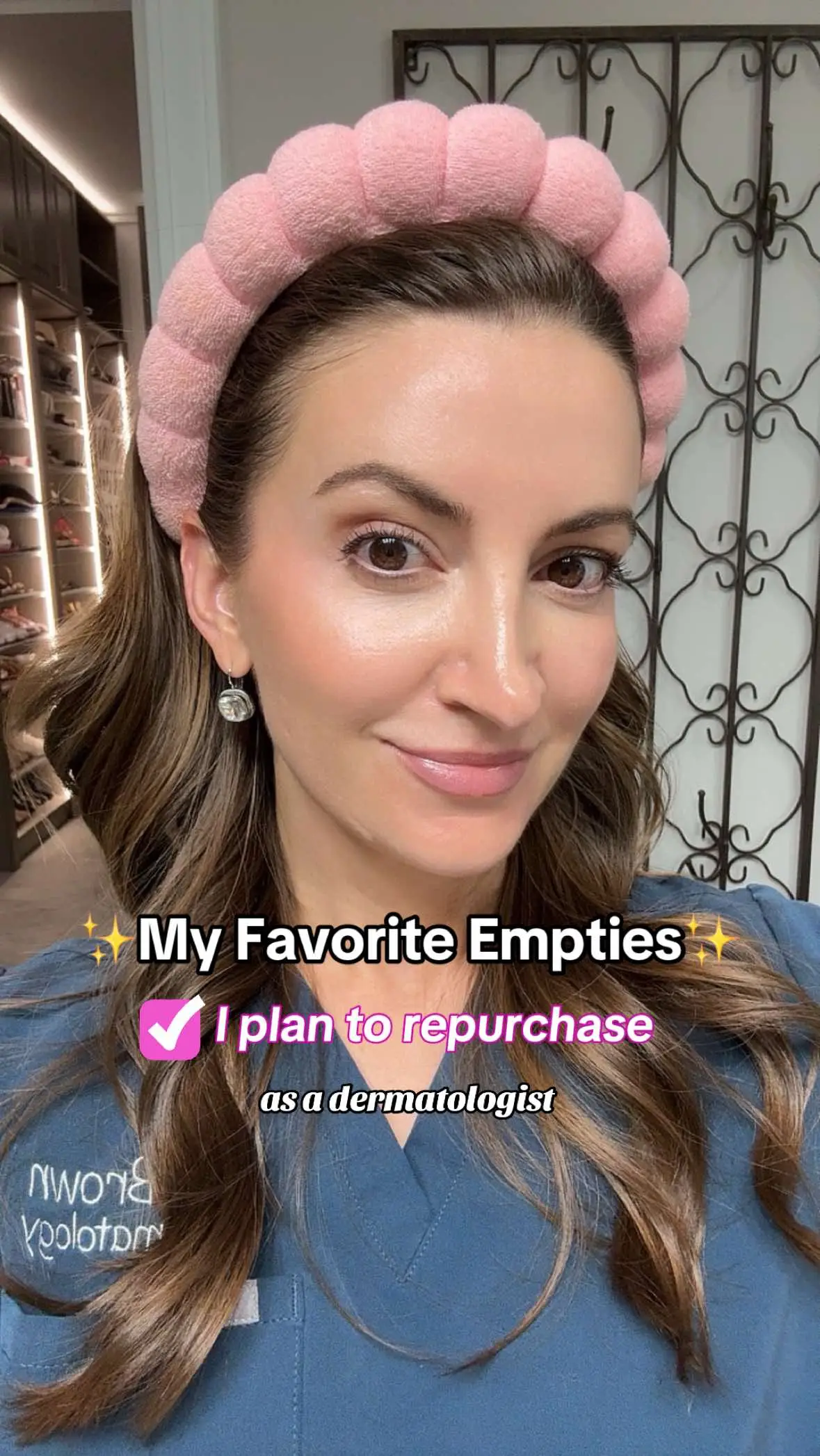 In my latest YouTube video, I’m sharing the empties I love so much, I’m repurchasing them! Skincare and haircare! Every product is linked in the video description—check it out through the link in my bio. #empties #favoriteskincare #musthaveproducts #dermtips #dermtok #hairtok #haircare #haircareroutine #skincare #skincareroutine #fyp #draleksandrabrown 