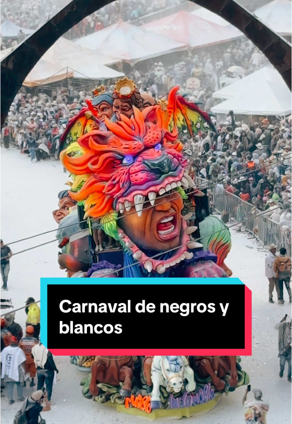 Carrozas del carnaval de negros y blancos 2025 en Pasto. #carnavaldenegrosyblancos #pasto #carnavalespasto @Carnaval de Negros y Blancos 