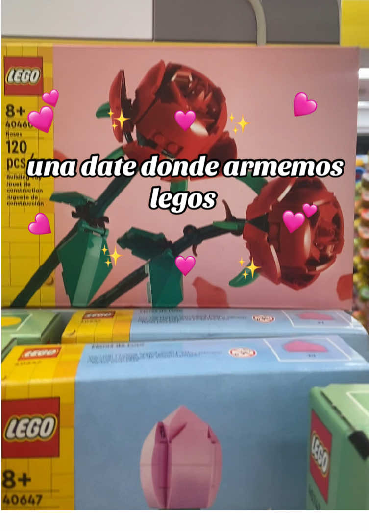 Una cita perfecta. 🌸🩷✨ #cita #legos #spiderman #floreslego #date 