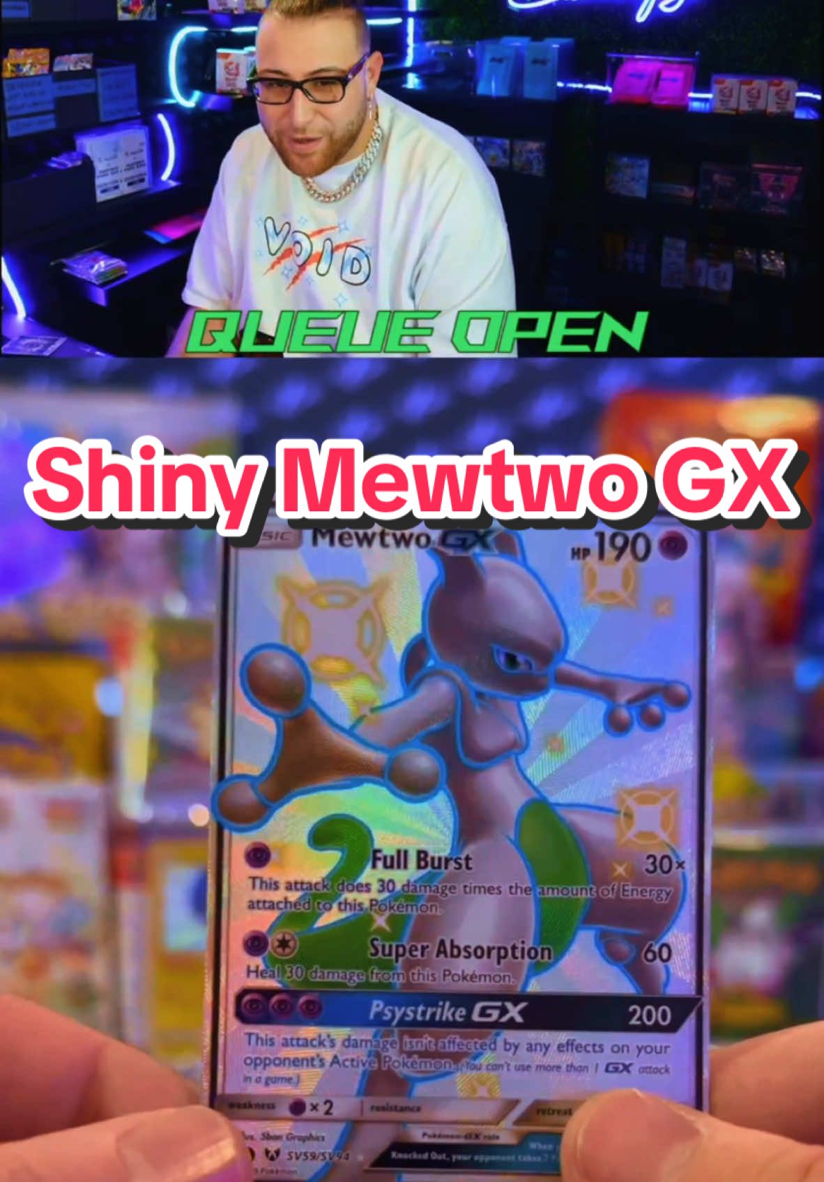 MewTwo GX Shiny Vault ! My favorite set ever and I love that were still ripping them ! #pokemon #pokemoncards #live #ripandship #ripnship #151 #pokemontiktok #pokemonscarletviolet #pokemoncommunity #charizard #pokemontcg 