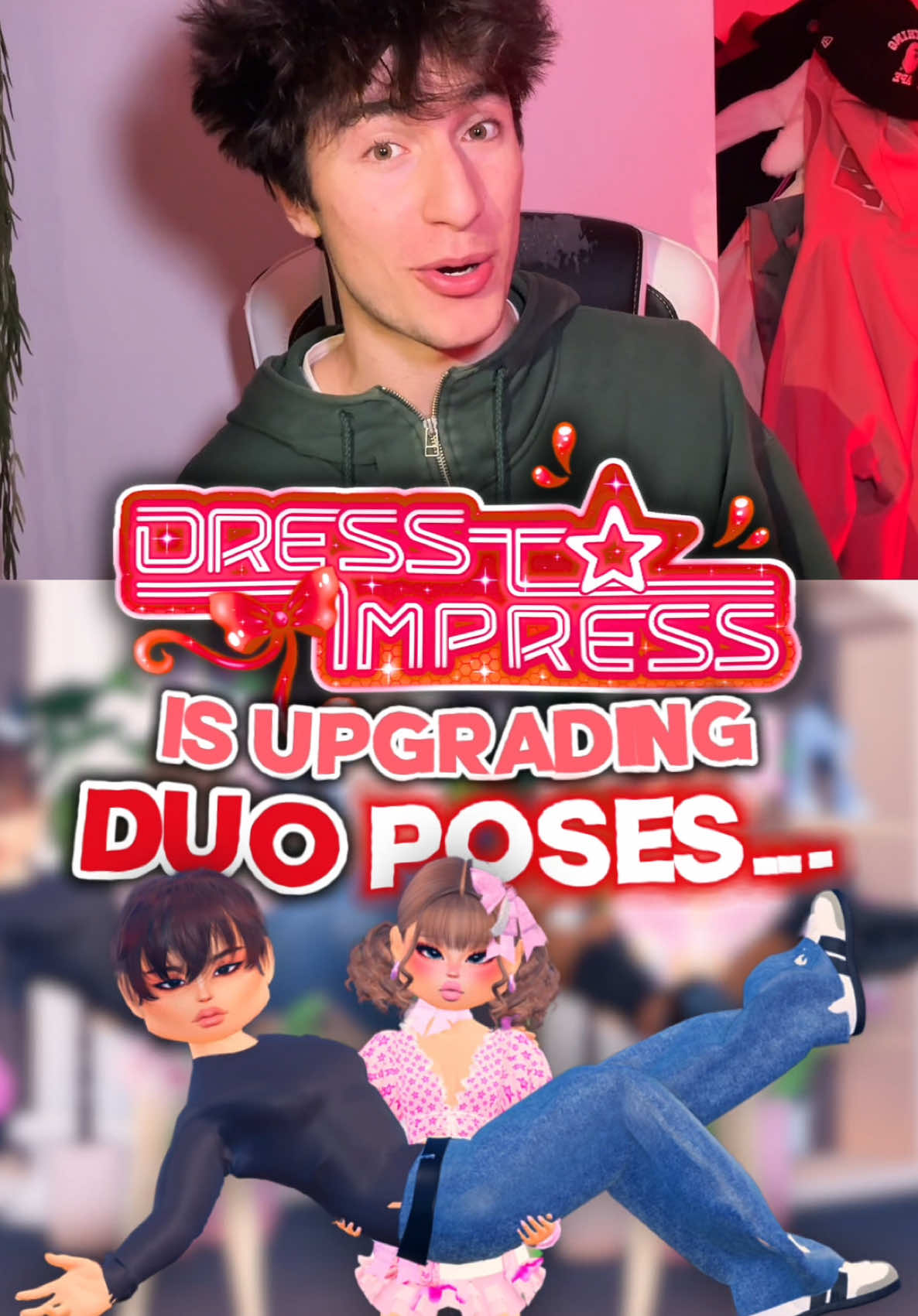 What do YOU THINK Of These NEW DTI DUO Poses…👯‍♂️⁉️#CapCut #robloxgames #roblox #robloxfyp #robloxedits #dresstoimpress #robloxmemes #robloxupdate  roblox dress to impress duo poses valentines update 