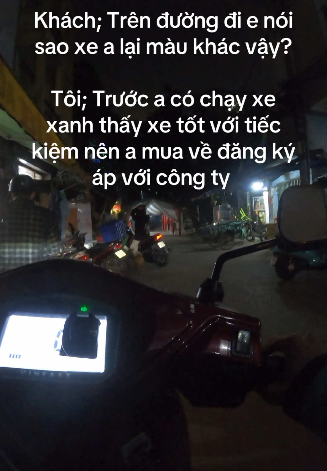 Khách; Trên đường đi e nói sao xe a lại màu khác vậy?Tôi; Trước a có chạy xe xanh thấy xe tốt với tiếc kiệm nên a mua về đăng ký áp với công ty #BacTaiXanh #Bactaixanh5tot #XanhSM #XanhCreator