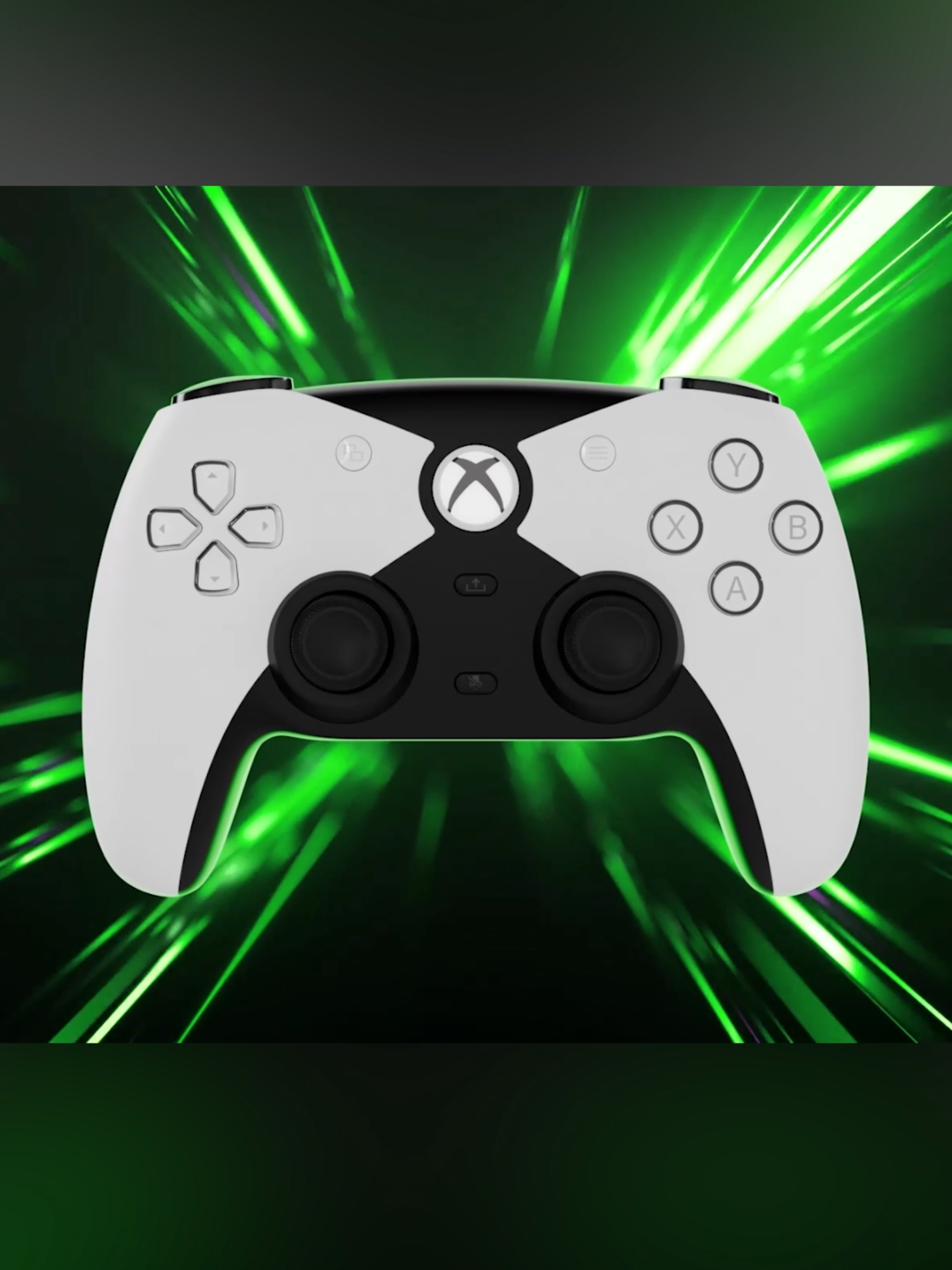 This is a new DualSense-style XBOX controller called 