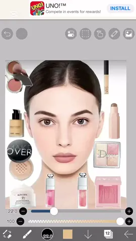 Maquillando a esta chica❤️❤️ #tiktokponmeenparatiporfa #parati #noflop #maquillaje #ibispaintx 