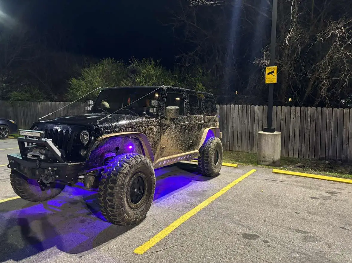 #jeepvsdriver #TheReckoning #jeepfamily #jeepsoftiktok😝😝😝😝 #callingallarkansaspeeps #jeepjkunlimited #rivervalleymisfitjeeps 