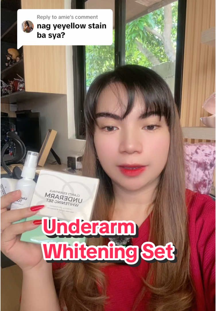 Replying to @amie #underarm #kilikili #set #deodorant #underarmswhitening #clarityessentials 