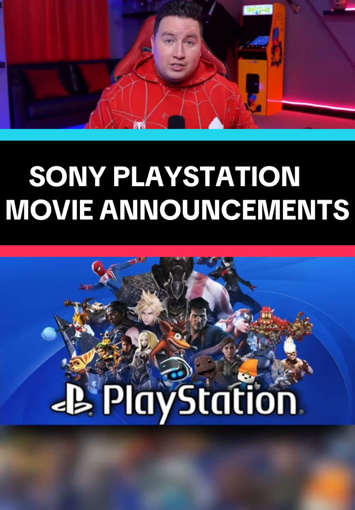 Sony PlayStation Movie Announcements